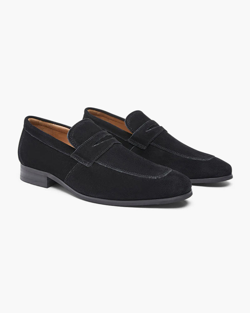 Eski Para Deri Penny Loaferler