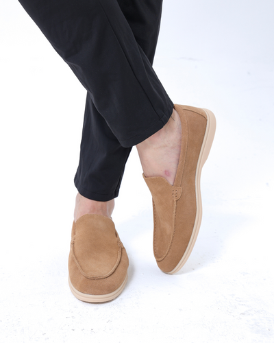 Eski Para Premium Süet Loafer Ayakkabılar