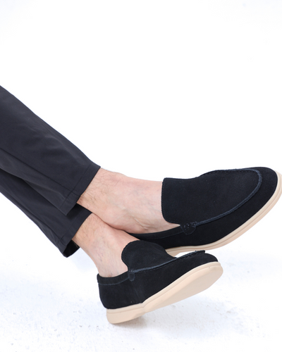 Eski Para Premium Süet Loafer Ayakkabılar