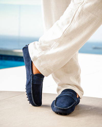 Süet Sürücü Loaferlar