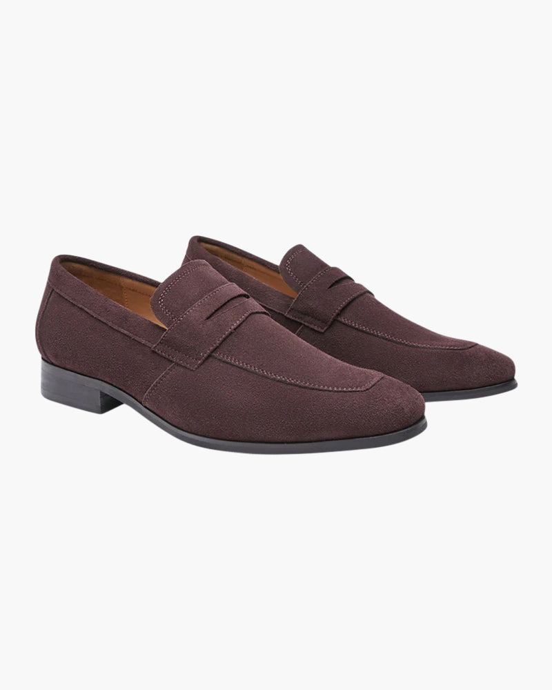 Eski Para Deri Penny Loaferler