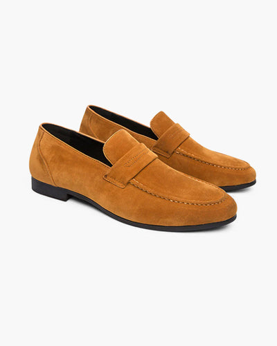 Eski Para Deri Penny Loaferler
