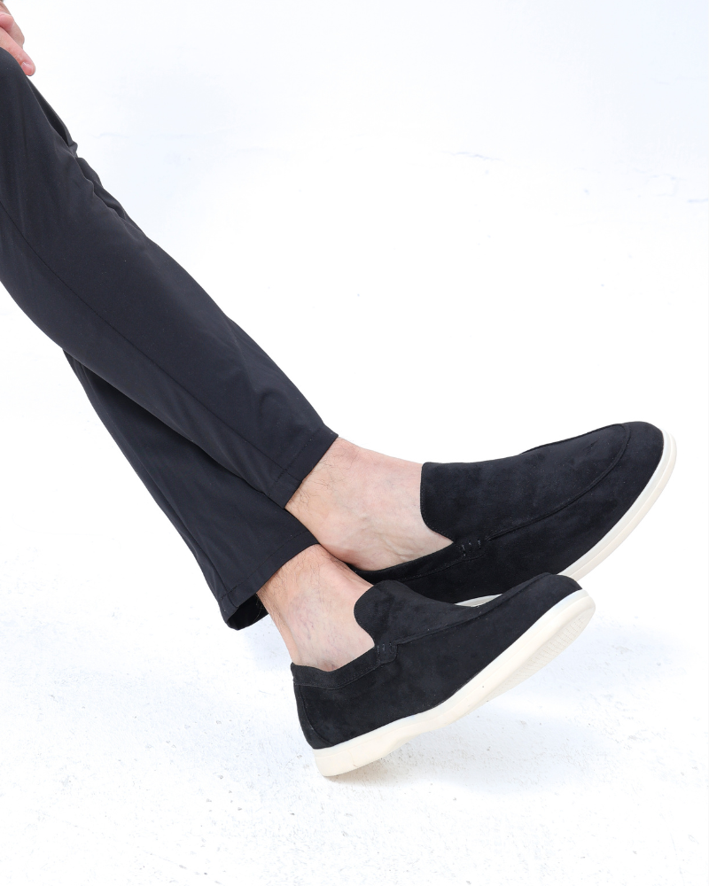 Eski Para Süet Loaferlar